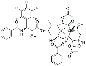 PACLITAXEL-D5 Struktur