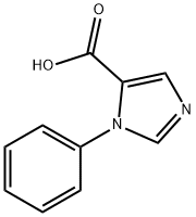 1-PHENYL-1H-IMIDAZOLE-5-CARBOXYLIC ACID Struktur