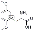 (S)-2-AMINO-3-(2,5-DIMETHOXY-PHENYL)-PROPIONIC ACID Struktur