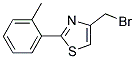 4-BROMOMETHYL-2-O-TOLYL-THIAZOLE Struktur