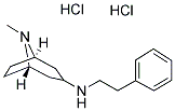 (8-METHYL-8-AZA-BICYCLO[3.2.1]OCT-3-YL)-PHENETHYL-AMINE DIHYDROCHLORIDE Structure