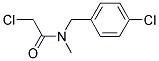 2-CHLORO-N-(4-CHLOROBENZYL)-N-METHYLACETAMIDE Struktur