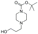 TERT-BUTYL-4-(3-HYDROXYPROPYL)PIPERAZINE-1-CARBOXYLATE Structure