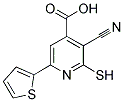 3-CYANO-2-MERCAPTO-6-THIEN-2-YLISONICOTINIC ACID Struktur