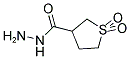 TETRAHYDROTHIOPHENE-3-CARBOHYDRAZIDE 1,1-DIOXIDE Struktur