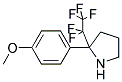 METHYL 4-[2-(1,1,2,2,2-PENTAFLUOROETHYL)-2-PYRROLIDINYL]PHENYL ETHER Struktur