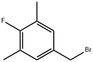 4-FLUORO-3,5-DIMETHYLBENZYL BROMIDE Struktur