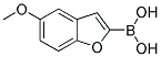 5-METHOXYBENZOFURAN-2-BORONIC ACID Struktur