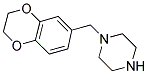 1-(2,3-DIHYDRO-1,4-BENZODIOXIN-6-YLMETHYL)PIPERAZINE Struktur