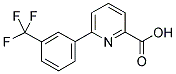 6-[3-(TRIFLUOROMETHYL)PHENYL]PYRIDINE-2-CARBOXYLIC ACID Struktur