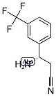 (S)-3-AMINO-3-(3-(TRIFLUOROMETHYL)PHENYL)PROPANENITRILE Struktur