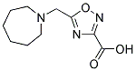 5-(AZEPAN-1-YLMETHYL)-1,2,4-OXADIAZOLE-3-CARBOXYLIC ACID Struktur