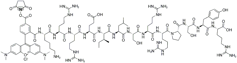 5-TMR-KRREILSRRPSYR Struktur