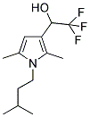 1-[2,5-DIMETHYL-1-(3-METHYLBUTYL)-1H-PYRROL-3-YL]-2,2,2-TRIFLUOROETHANOL Struktur