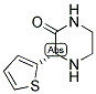 (S)-3-THIOPHEN-2-YL-PIPERAZIN-2-ONE Struktur