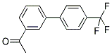 1-(4'-TRIFLUOROMETHYL[1,1'-BIPHENYL]-3-YL)-ETHANONE Struktur