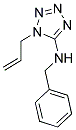 1-ALLYL-N-BENZYL-1H-TETRAZOL-5-AMINE Struktur