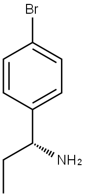 (R)-1-(4-BROMOPHENYL)PROPAN-1-AMINE Struktur