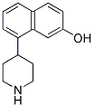 8-PIPERIDIN-4-YL-NAPHTHALEN-2-OL Struktur