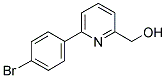 [6-(4-BROMOPHENYL)PYRIDIN-2-YL]METHANOL Struktur