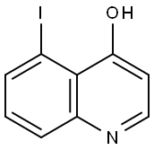 IODOHYDROXYQUINOLINE Struktur