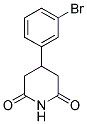 4-(3-BROMO-PHENYL)-PIPERIDINE-2,6-DIONE Struktur