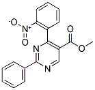 METHYL-2-PHENYL-4-(2-NITROPHENYL)-5-PYRIMIDINE CARBOXYLATE Struktur