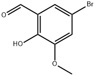 2-HYDROXY-3-METHOXY-5-METHYL-BENZALDEHYDE Struktur