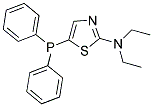 5-(DIPHENYLPHOSPHINO)-N,N-DIETHYL-1,3-THIAZOL-2-AMINE Struktur