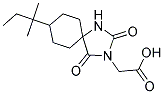 [8-(1,1-DIMETHYLPROPYL)-2,4-DIOXO-1,3-DIAZASPIRO[4.5]DEC-3-YL]ACETIC ACID Struktur