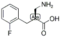 (S)-2-AMINOMETHYL-3-(2-FLUORO-PHENYL)-PROPIONIC ACID Struktur