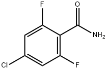 4-CHLORO-2,6-DIFLUOROBENZAMIDE Struktur