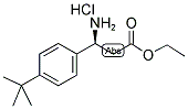 (S)-3-AMINO-3-(4-TERT-BUTYL-PHENYL)-PROPIONIC ACID ETHYL ESTER HCL Struktur