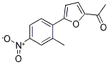 1-[5-(2-METHYL-4-NITRO-PHENYL)-FURAN-2-YL]-ETHANONE Struktur