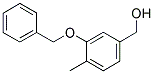 4-METHYL-3-BENZYLOXYBENZYL ALCOHOL Struktur