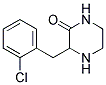 3-(2-CHLORO-BENZYL)-PIPERAZIN-2-ONE Struktur