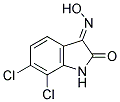 3-OXIME-6,7-DICHLORO-1H-INDOLE-2,3-DIONE Struktur