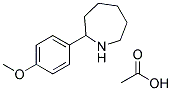 2-(4-METHOXY-PHENYL)-AZEPANE ACETATE Struktur