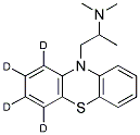 PROMETHAZINE-D4 Struktur