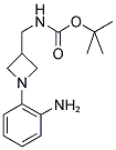 [1-(2-AMINO-PHENYL)-AZETIDIN-3-YLMETHYL]-CARBAMIC ACID TERT-BUTYL ESTER Struktur