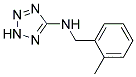 (2-METHYL-BENZYL)-(2H-TETRAZOL-5-YL)-AMINE Struktur