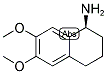 (S)-6,7-DIMETHOXY-1,2,3,4-TETRAHYDRO-NAPHTHALEN-1-YLAMINE Struktur