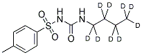 TOLBUTAMIDE-D9 (BUTYL-D9) Struktur