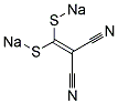 2-DIMERCAPTOMETHYLENEMALONONITRILE DISODIUM SALT Struktur