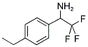 1-(4-乙基苯基)-2,2,2-三氟乙烷-1-胺, 886369-25-1, 結(jié)構(gòu)式