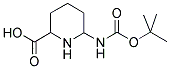 6-TERT-BUTOXYCARBONYLAMINO-PIPERIDINE-2-CARBOXYLIC ACID Struktur