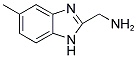 (5-METHYL-1H-BENZIMIDAZOL-2-YL)METHYLAMINE Structure