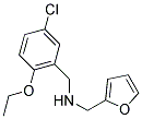 N-(5-CHLORO-2-ETHOXYBENZYL)-N-(2-FURYLMETHYL)AMINE Struktur