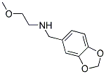 BENZO[1,3]DIOXOL-5-YLMETHYL-(2-METHOXY-ETHYL)-AMINE Struktur