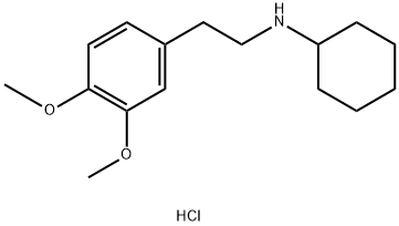 CYCLOHEXYL-[2-(3,4-DIMETHOXY-PHENYL)-ETHYL]-AMINEHYDROCHLORIDE, 1052546-76-5, 結(jié)構(gòu)式